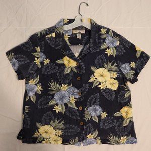 Women's Carribean Joe Hawaiian Shirt